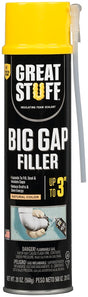 Great Stuff 157913 Triple Expanding Foam Sealant, Yellow, 20 oz Can