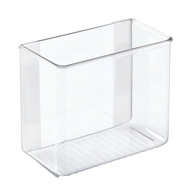 iDesign Affixx Clear Cabinet Organizer 5 in. H X 3 in. W X 5.88 in. D