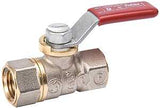 B & K 107-000NL Ball Valve, 1/8 in Connection, FPT x FPT, 600/150 psi Pressure, Brass Body