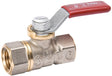 B & K 107-000NL Ball Valve, 1/8 in Connection, FPT x FPT, 600/150 psi Pressure, Brass Body