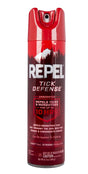 Repel 6410484 Tick Defense, 6.5 oz Aerosol Can, Liquid, Clear/Light Yellow/Water White, Ethanol, Picaridin