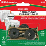 Fluidmaster 6105 Tank-to-Bowl Bolt, Brass, For: Rocking Toilets