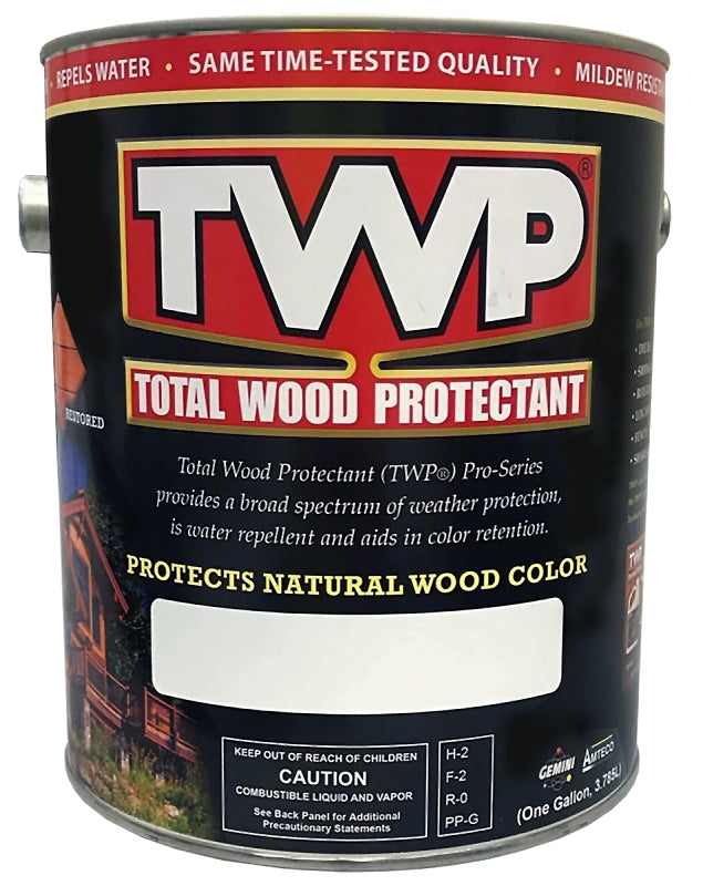 TWP 100 Series TWP-106-1 Wood Preservative, Prairie Gray, Liquid, 1 gal, Can, Pack of 4