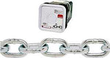 Campbell 014-3526 Proof Coil Chain, 5/16 in, 75 ft L, 30 Grade, Steel, Zinc