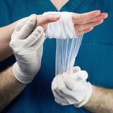 AMMEX Professional Latex Disposable Gloves Small Ivory Powder Free 100 pk