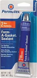 Permatex 80016 Sealant, Black, 3 oz Tube, Paste, Alcohol