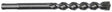 Irwin 322031 Hammer Drill Bit, 1/2 in Dia, 6 in OAL, Twist Flute, 1-Flute, 2 in Dia Shank, SDS Plus Shank
