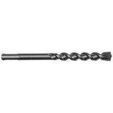 Irwin 322031 Hammer Drill Bit, 1/2 in Dia, 6 in OAL, Twist Flute, 1-Flute, 2 in Dia Shank, SDS-Plus Shank