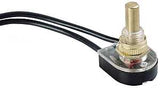 Gardner Bender GSW-25 Pushbutton Switch, 1/3/6 A, 125/250 V, SPST, Lead Wire Terminal, Plastic Housing Material