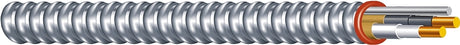 Southwire Duraclad 55275021 Armored Cable, 12 AWG Cable, 3 -Conductor, Copper Conductor, THHN/THWN Insulation