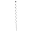Irwin WeldTec 3043005 Auger Drill Bit, 1/2 in Dia, 17 in OAL, Twist Flute, 1-Flute, 3/8 in Dia Shank