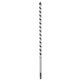 Irwin WeldTec 3043007 Auger Drill Bit, 5/8 in Dia, 17 in OAL, Twist Flute, 1-Flute, 7/16 in Dia Shank
