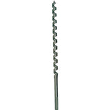 Irwin WeldTec 3043013 Auger Drill Bit, 1 in Dia, 17 in OAL, Twist Flute, 1-Flute, 7/16 in Dia Shank