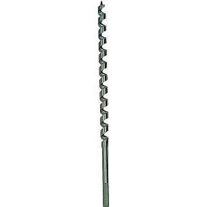 Irwin WeldTec 3043013 Auger Drill Bit, 1 in Dia, 17 in OAL, Twist Flute, 1-Flute, 7/16 in Dia Shank