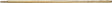Link Handles 66644 Hoe Handle, 1-1/4 in Dia, 60 in L, Ash Wood, Clear