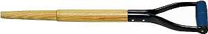 Link Handles 66722 Shovel Handle, 1-1/2 in Dia, 24 in L, Ash Wood, Clear