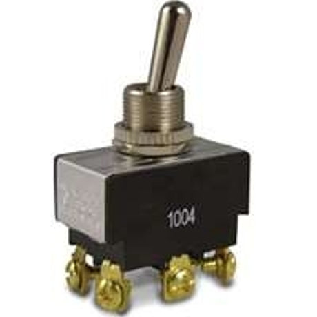 Gardner Bender GSW-15 Series Toggle Switch, 125/250 V, DPDT, Screw Terminal