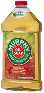 Murphy Oil Soap 1163 Oil Soap Cleaner, 32 oz Bottle, Liquid, Citrus, Amber