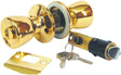 US Hardware D-099B Entrance Lockset, Brass, Brass