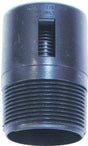 US Hardware P-178C Check Valve, Male Thread, ABS, Black