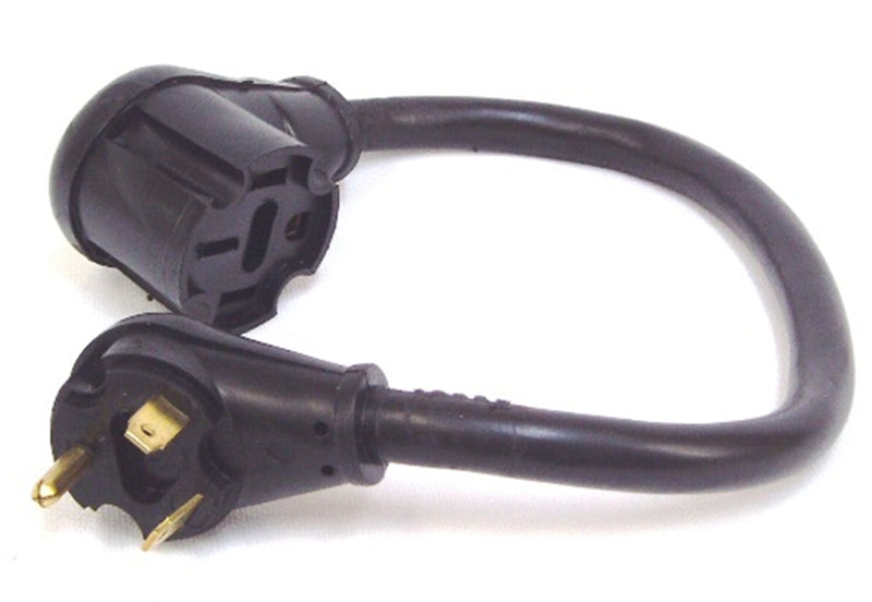 US Hardware RV-346B Adapter, 50 A Female, 30 A Male, 120 V, Female, Male, 10 AWG Cable