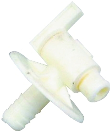 US Hardware RV-390C Water Spigot, Plastic, White