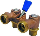Mueller 102-207 Washing Machine Shut-Off Valve, Heavy-Duty, Brass