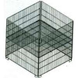 Southern Imperial R40-CLDB-SQ Dump Bin, Zinc, Square