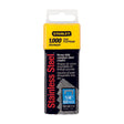 Stanley T50 27/64 in. W X 1/4 in. L 24 Ga. Narrow Crown Heavy Duty Staples 1000 pk