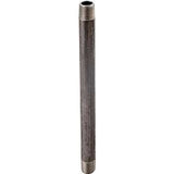 ProSource 3/8X51/2 Pipe Nipple, 3/8 in, Male, Steel, SCH 40 Schedule, 5-1/2 in L