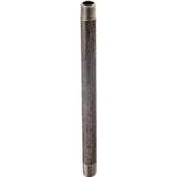 ProSource 1/2X51/2 Pipe Nipple, 1/2 in, Male, Steel, SCH 40 Schedule, 5-1/2 in L