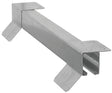 National Hardware N142-117 Box Rail, Steel, Galvanized, 10 ft L, 1/PK, Pack of 2