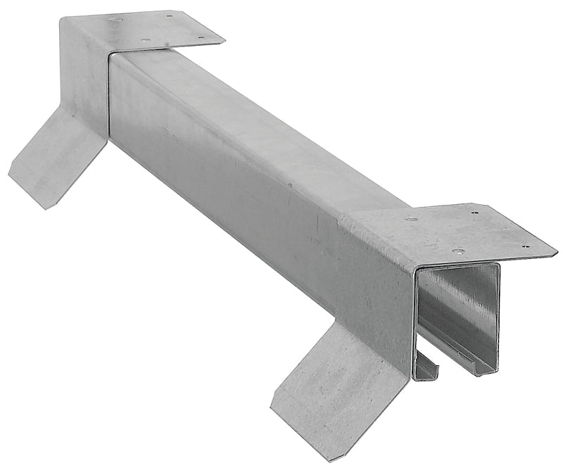 National Hardware N142-117 Box Rail, Steel, Galvanized, 10 ft L, 1/PK, Pack of 2