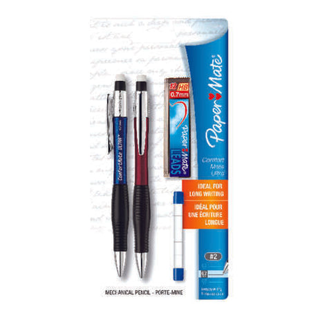 Paper Mate Comfort Mate Ultra #2HB 0.7 mm Mechanical Pencil 2 pk, Pack of 6