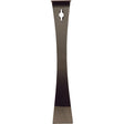 Hyde 45600 Pry Bar, 9-1/2 in L, Ground Tip, HCS, 2 in W