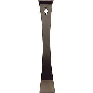 Hyde 45600 Pry Bar, 9-1/2 in L, Ground Tip, HCS, 2 in W