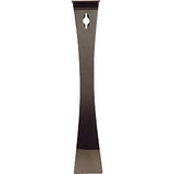 Hyde 45600 Pry Bar, 9-1/2 in L, Ground Tip, HCS, 2 in W