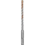 DEWALT DW5417 Hammer Drill Bit, 1/4 in Dia, 6 in OAL, Helix Flute, 4-Flute, 1/4 in Dia Shank, SDS Plus Shank