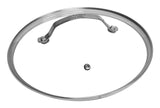 BulbHead Glass/Stainless Steel Lid 12 in. Clear