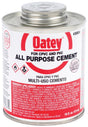Harvey 30834 Cement, 16 oz, Liquid, Clear/Milky