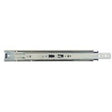 KV True-Trac TT100P 400 Drawer Slide, 100 lb, 400 mm L Rail, 12.7 mm W Rail, Zinc