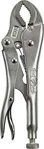 Irwin Original Series 4935578 Locking Plier, 7 in OAL, 1-1/2 in Jaw Opening, Plain-Grip Handle, 3/8 in W Jaw