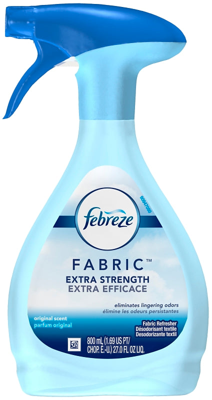 febreze 19744 Extra-Strength Fabric Refresher, 23.6 fl-oz, Liquid, Clear/Yellow