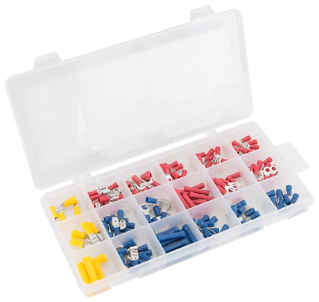 ProSource CP-1803L Electrical Terminals and Connectors Repair Kit, Plastic, 180 -Piece