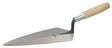 Marshalltown 19 12 Brick Trowel, 12 in L Blade, 6 in W Blade, Steel Blade, Wood Handle