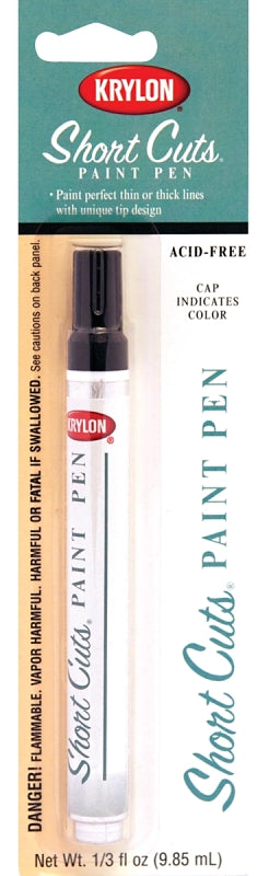 Krylon Short Cuts KSCP914 Paint Pen, Chisel Lead/Tip