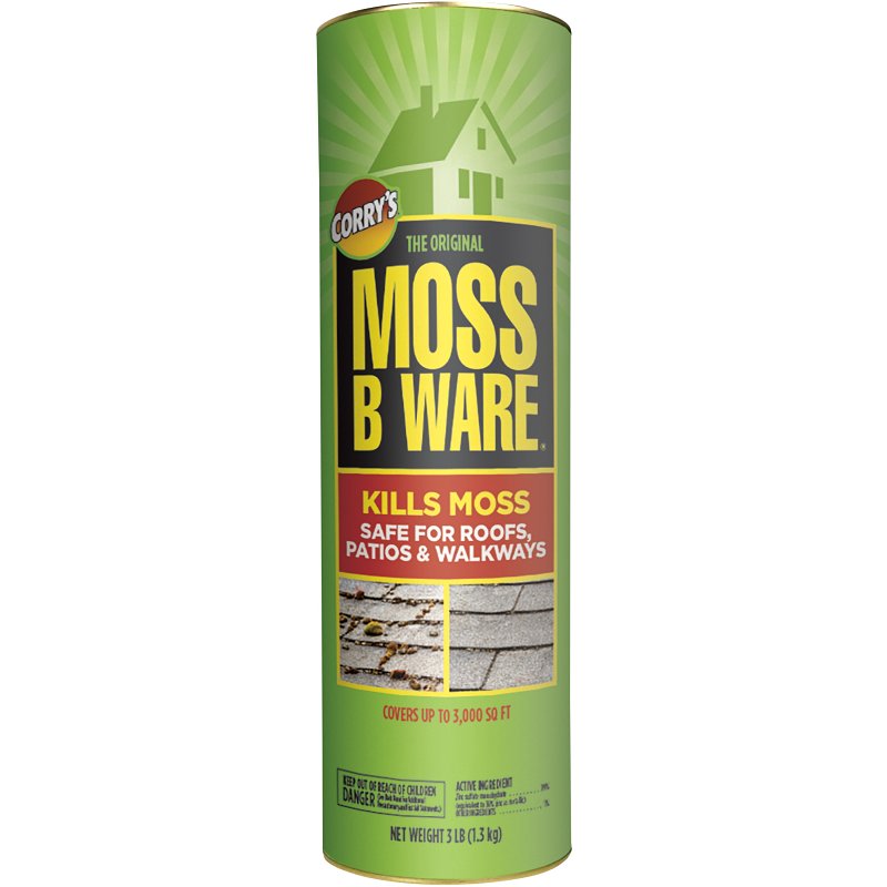 Corry's 100099020 Moss B Ware, Solid, White, 3 lb Can, Pack of 12