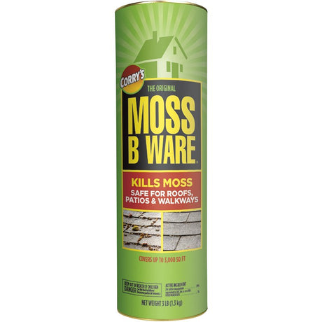 Corry's 100099020 Moss B Ware, Solid, White, 3 lb Can, Pack of 12