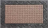 Simple Spaces 08ABSHE-30 Door Mat, 36 in L, 22 in W, Non-Woven Surface