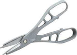 Malco Andy Snip M12N/M12 Pattern Snip, 12 in OAL, 3 in L Cut, Straight Cut, Steel Blade, Loop Handle, Gray Handle